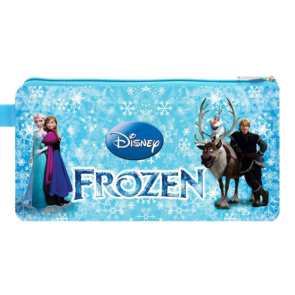 

LIMITLESS Mini Case Character Frozen Biru Muda Pencil Case Tempat Pensil Karakter