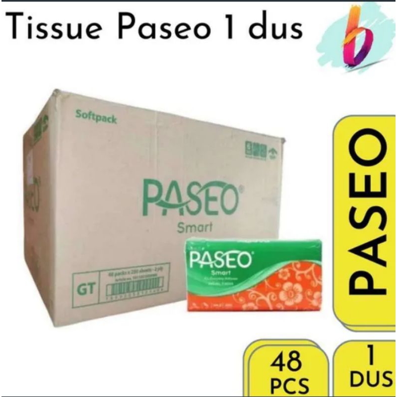 paseo smart 540sheet 3 ply perdus isi 48 box