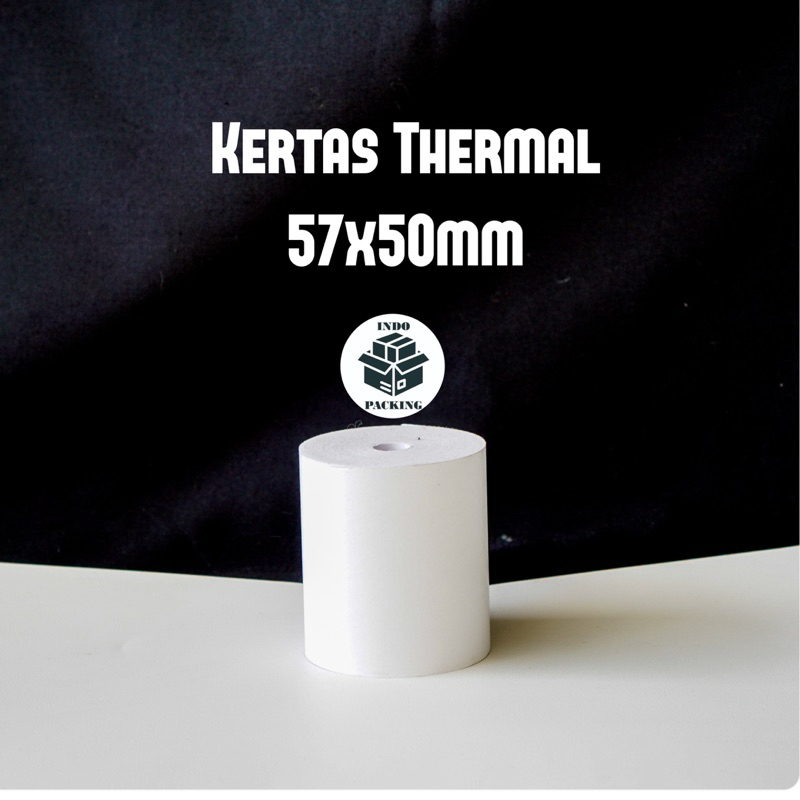 

Kertas Thermal 57x50mm 57x50 57 x 50 mm Kertas Struk Nota Murah Diameter 5cm