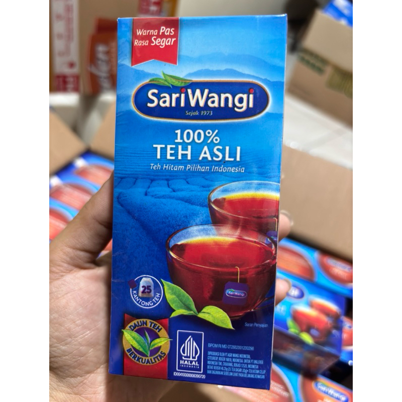 

Sariwangi 100% Teh Asli isi 25 kantung teh