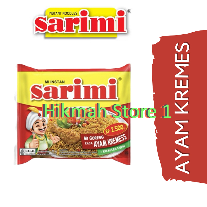 

MIE SARIMI - Mie Sarimi Goreng Rasa Ayam Kremes isi 1 70gr