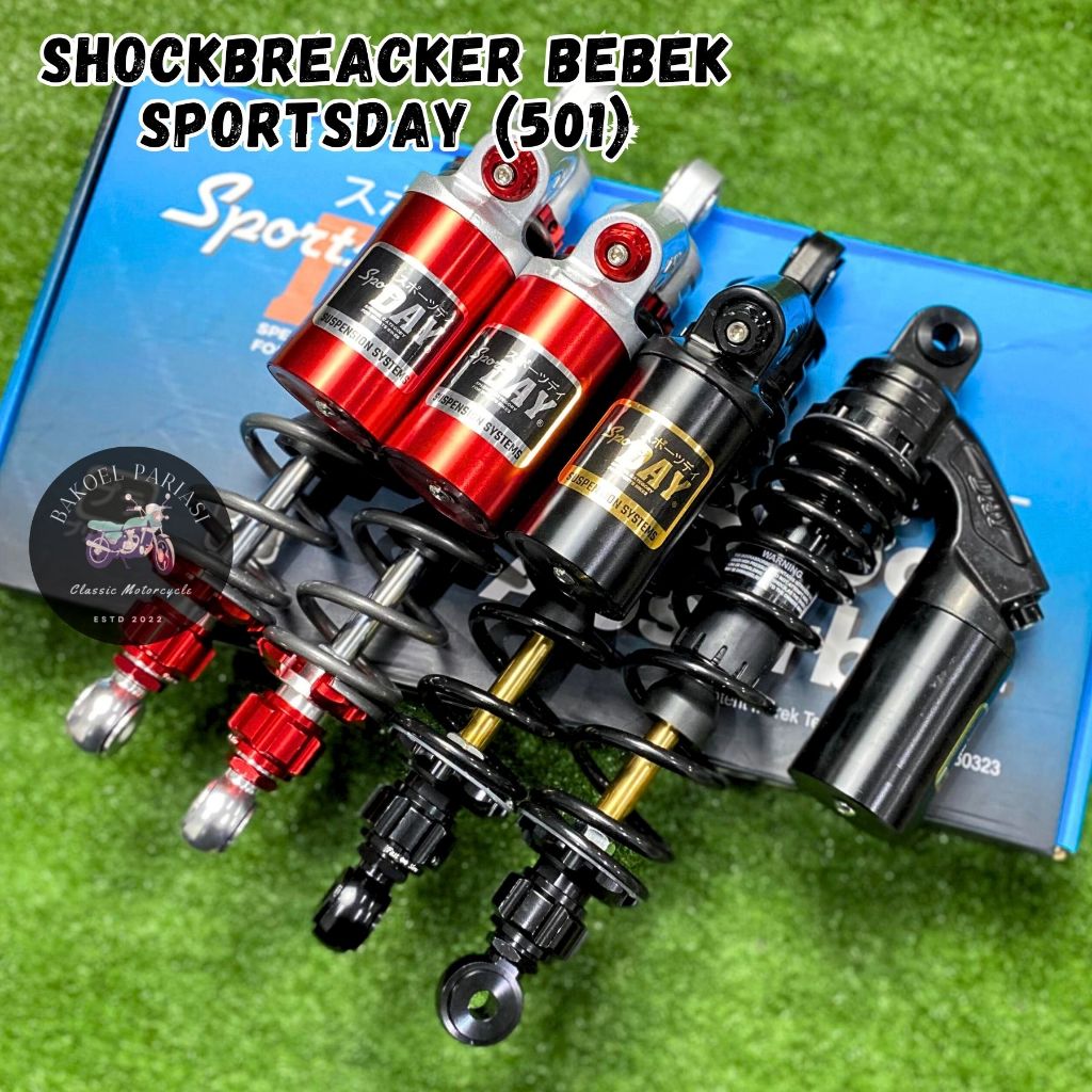 SHOCKBREAKER SPORTSDAY 501 SHOCK TABUNG BEBEK SKOK 280MM 320MM 340MM SHOCK BELAKANG FIZR MEGAPRO TIG