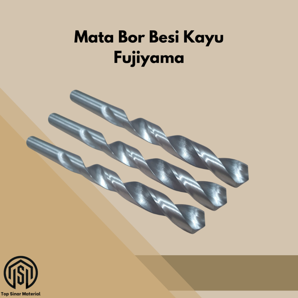 Mata Bor Besi Kayu HSS 2 2.5 3 3.5 4  mm FUJIYAMA