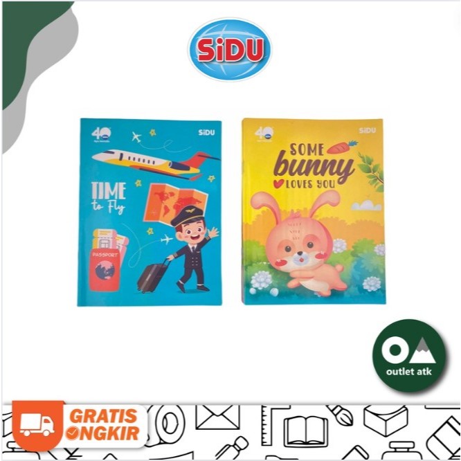 

Buku Tulis Sekolah SIDU 32 Lembar Isi 10 per Pack