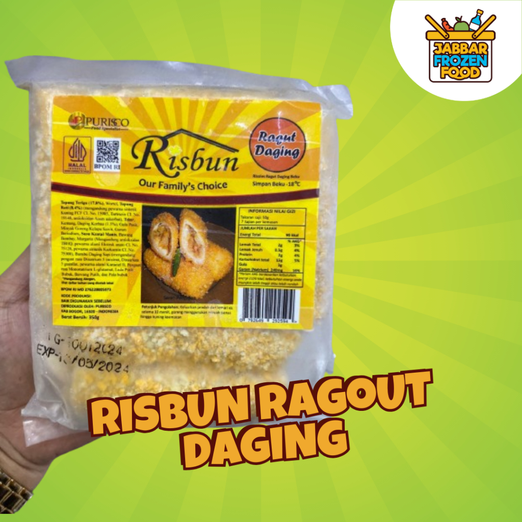 

Risol Ragout Daging RISBUN Risoles Daging