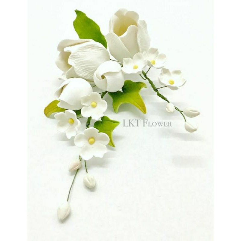 Gumpaste Flower for cake Decoration PCKTL SM