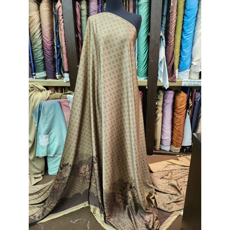 ARMANI SILK MOTIF ETNIK/BAHAN KAIN ARMANI SILK PRINT ETNIK