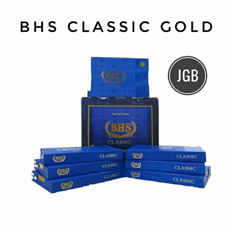 Sarung BHS Classic Gold JGB Ecer Grosir SN