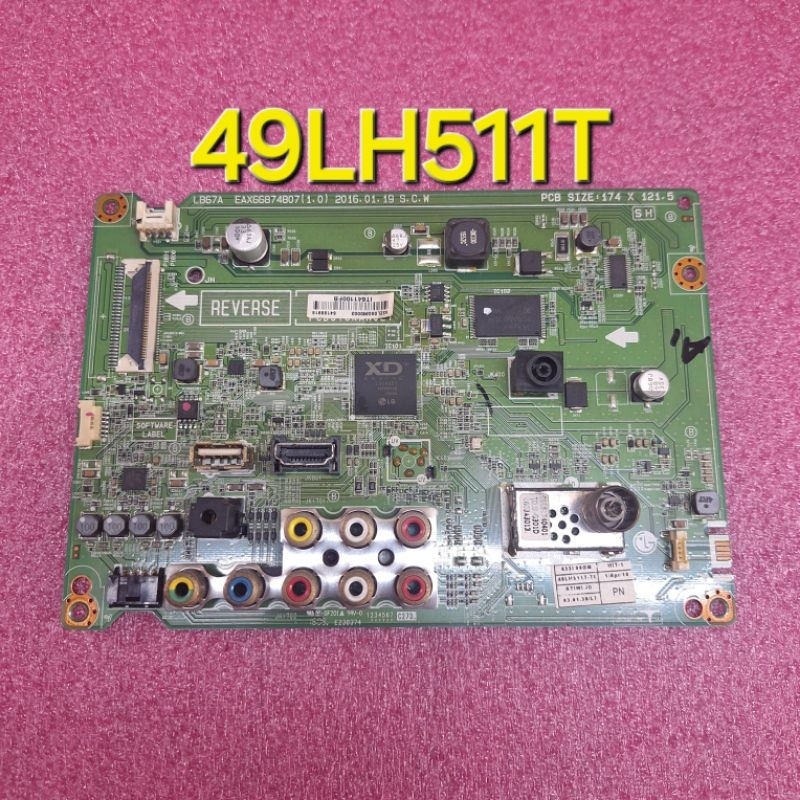 MB / Mobo / Mainboard / Motherboard Tv LG 49LH511T 49LH511 49LH511T-TE