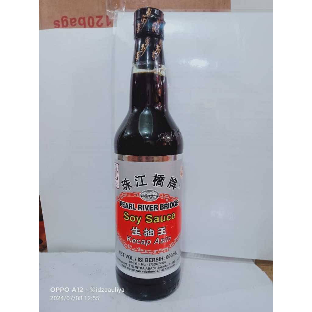 

Kecap Asin Pearl River Bridge Soy Sauce 600ml Vegetarian Vegan
