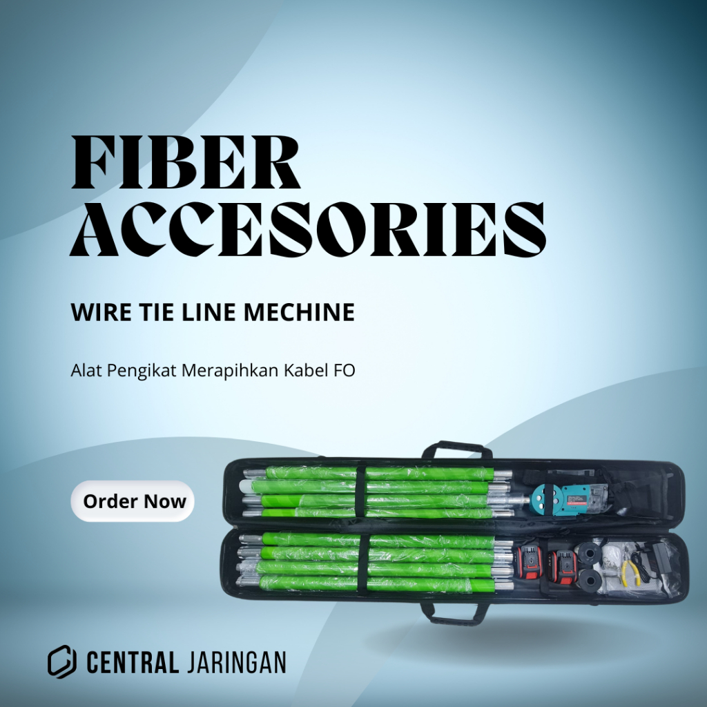 Fiber Optic Cable Hanging Mechine|Alat pengikat merapikan kabel FO