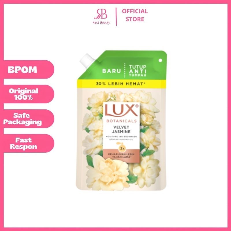 LUX - Botanicals Sabun Mandi Cair Velvet Jasmine  400ml