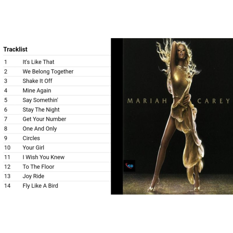 mariah carey vcd album the emancipation of mimi 2005