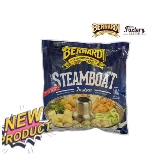 

Bernardi Steamboat Instan + Bumbu / Bakso Ikan Mix / Shabu Shabu Instan | Berat Bersih 150 gr