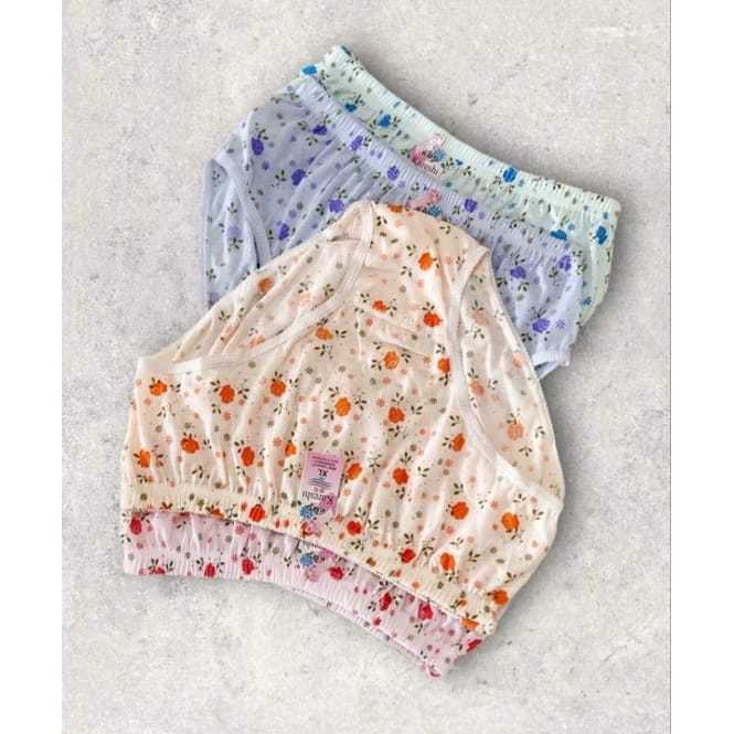 12 PCS Celana dalam Wanita Dewasa Lusinan Motif Bunga Kembang/ Cd Sempak wanita