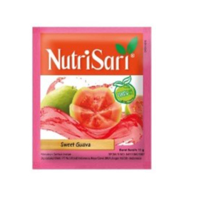 

Nutrisari Sweet Guava 1 Renceng isi 10 sachet