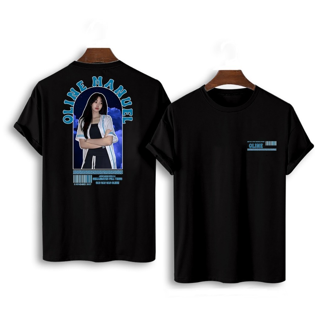 Kaos Member JKT48 Oline - kaos Distro JKT 48 Oline Member - Atasan Cotton DEWASA PRIA WANITA