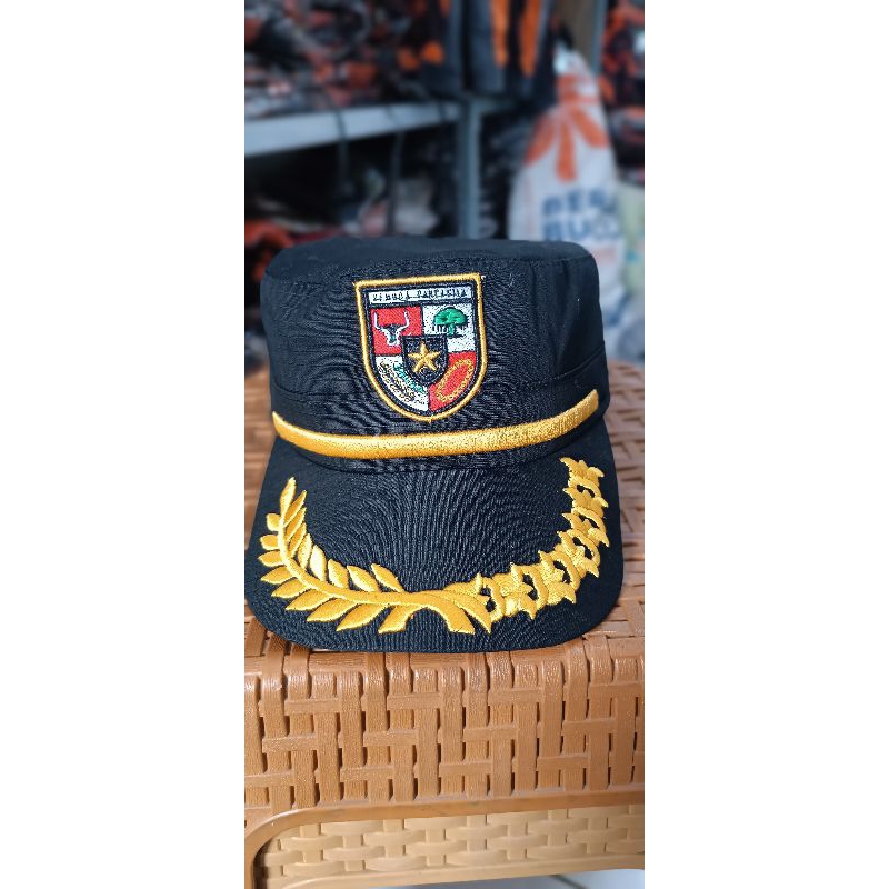 TOPI KOMANDO PEMUDA PANCASILA  BORDIR TIMBUL