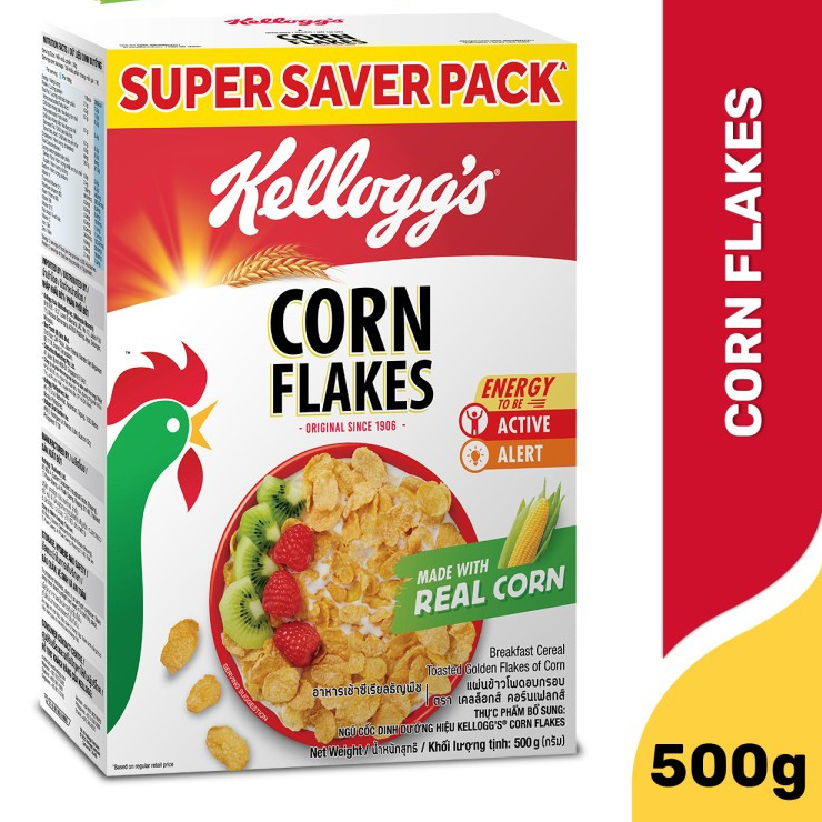 

Cereal Kelloggs Corn Flakes Sereal 500g