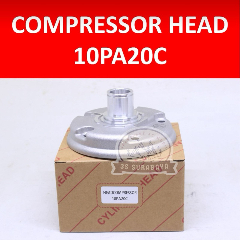 Front Housing 10pa20 As20 Elf Universal Ac Mobil Silinder head Cylinder Head Leher Kompresor (Baru/N