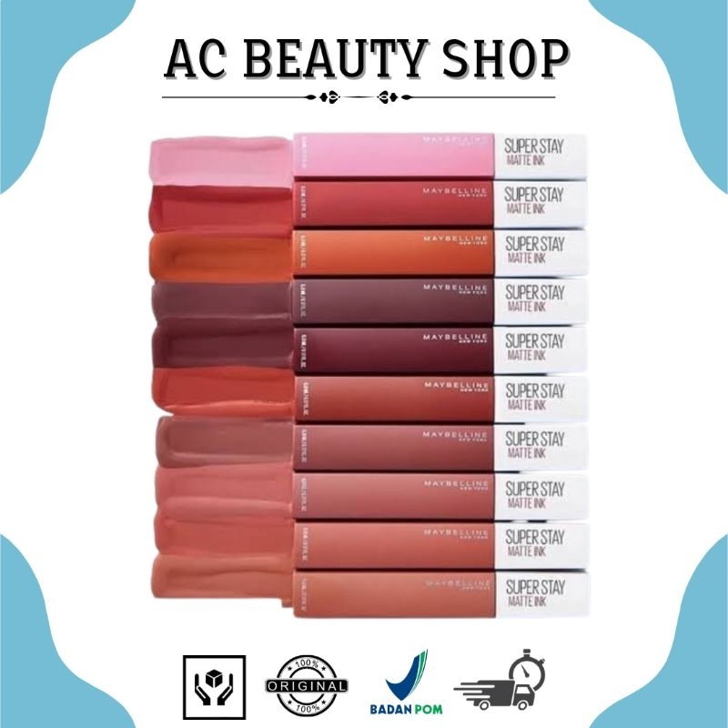 MAYBELLINE LIP SUPERSTAY MATTE INK LIP CREAM