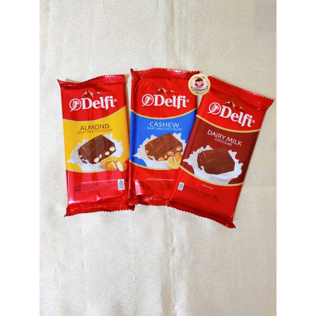 

Delfi coklat dairy milk 125gr isi 10 batang per kotak ( scp )