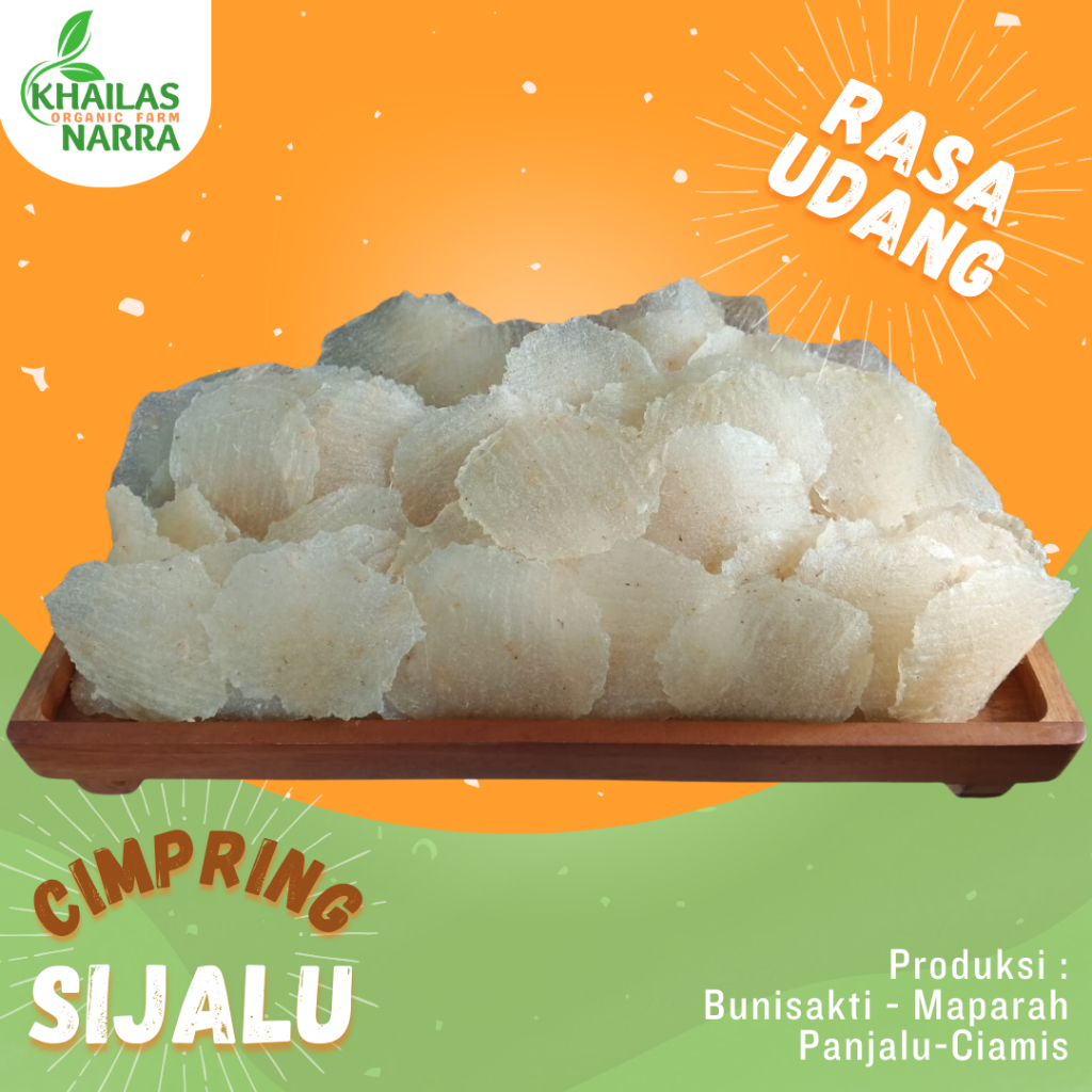 

cimpring sijalu kicimpring opak keripik singkong 500 gr rasa Udang Rebon