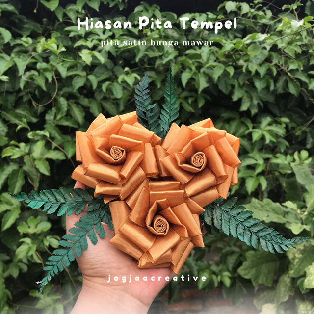 

PITA SIAP PAKAI MODEL PITA BUNGA MAWAR CANTIK SIAP TEMPEL pita unik pita hantaran pita kado pita murah