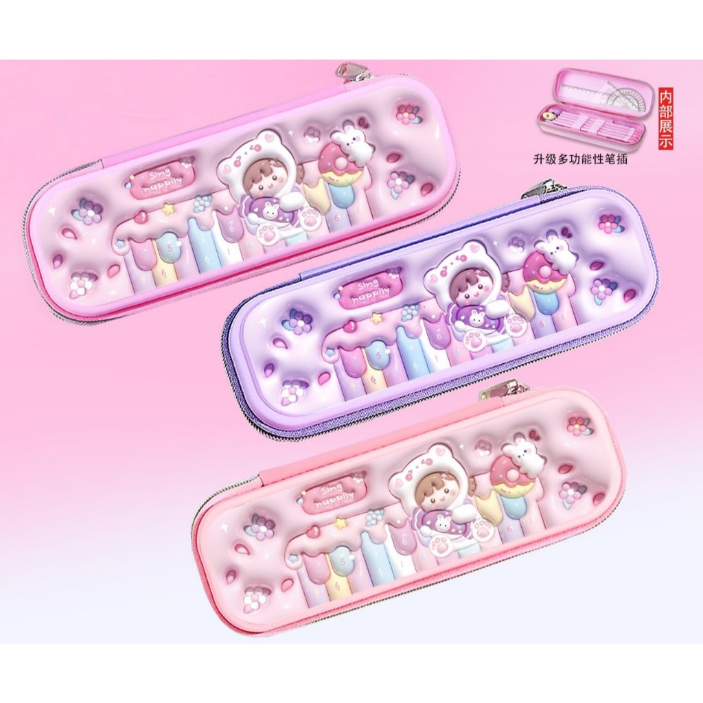 

Kotak Pensil Plastik 3D / Tempat Pensil Plastik 3D / Pencil Case Plastik 3D 5799