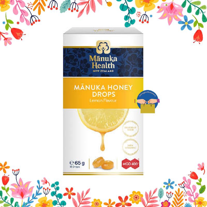 

Manuka health honey drops lemon flavour 15 drops