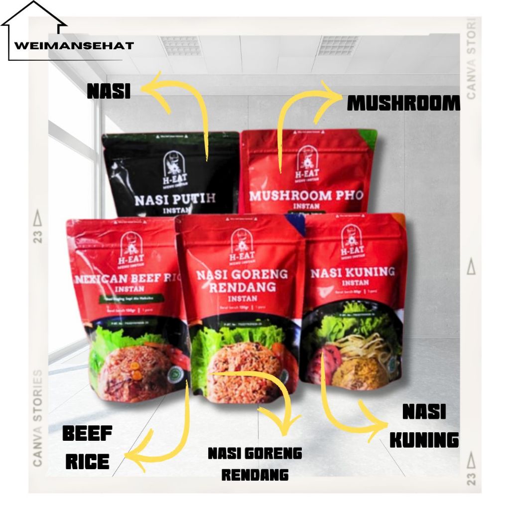 

Makanan Instan H eat Solusi Makan Cepat Saji yang Lezat dan Halal