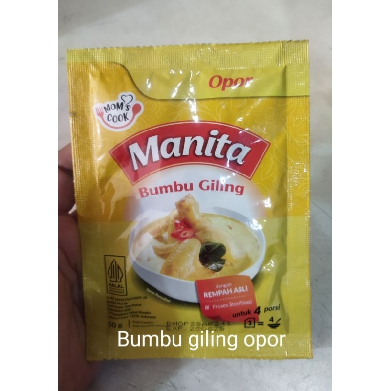 

Manita Bumbu giling Opor 50gr