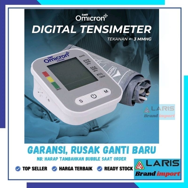 TaffOmicron Intellective Pengukur Tekanan Darah Electronic - RAK289