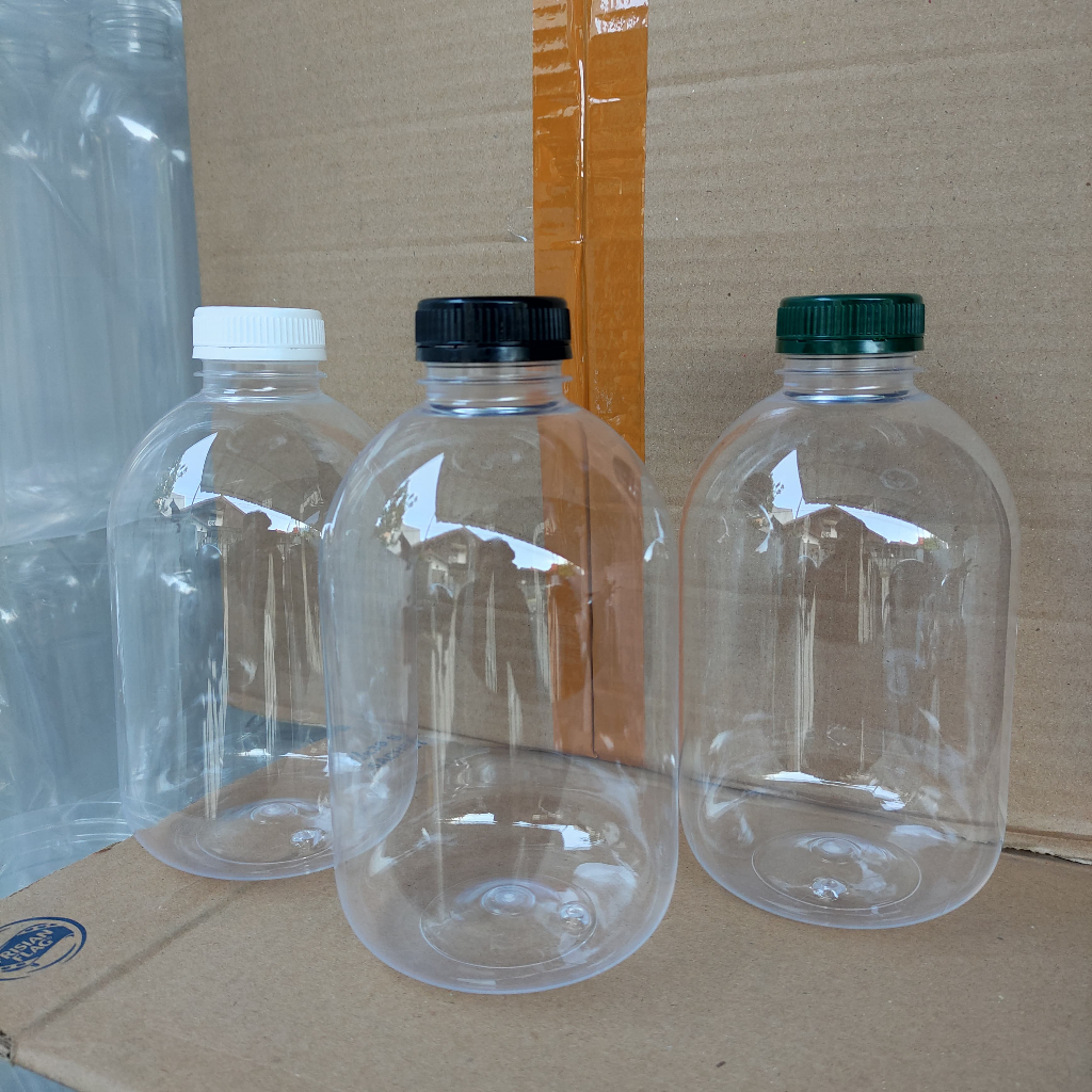 botol plastik sklb 1 Liter // botol kale gendut 1000ml