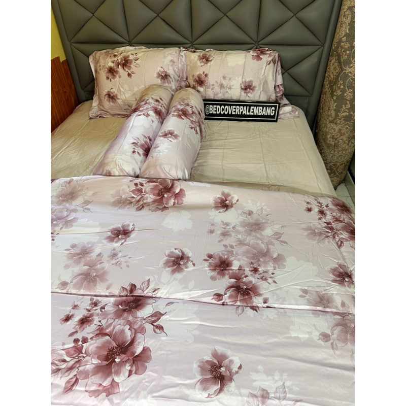 BEDCOVER SUTRA JACGUARD - BEDCOVER TENCEL ORGANIK - BEDCOVER PALEMBANG
