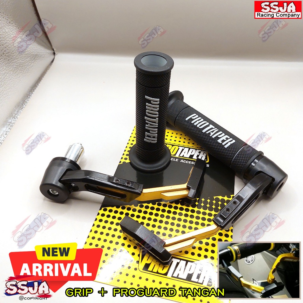 proguard robot motor / handguard pelindung tangan + hand grip jalu variasi