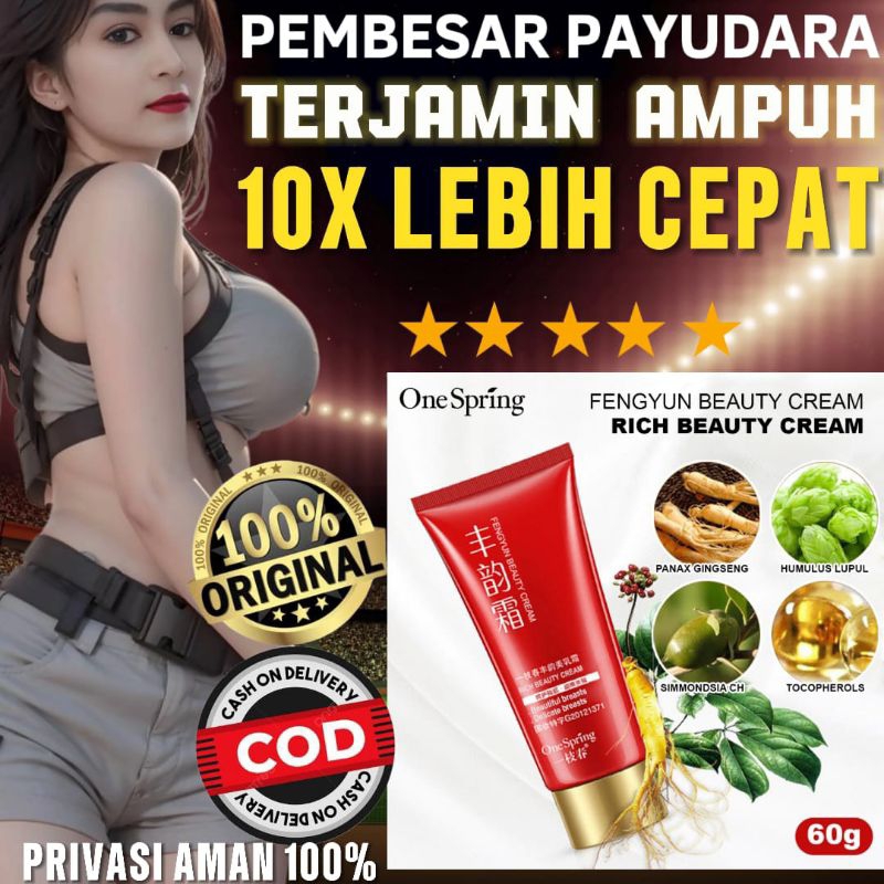 ONE SPRING BREAST CREAM /OBAT HERBAL PEMBESAR PAYU-DARA /KRIM HERBAL PENGENCANG PAYU-DARA /BREAST CR