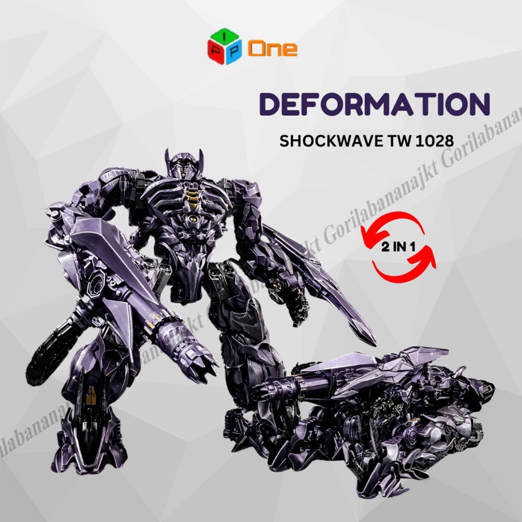 Robot shockwave Baiwei spock interstellar piratis TW-1028 Decepticon