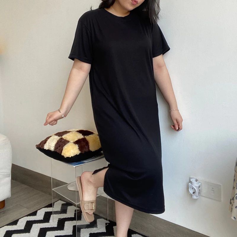 Senna Dress - Knit Dress - Dress Knit Panjang - Dress Knit Premium - Dress Knit Panjang - Dress Knit