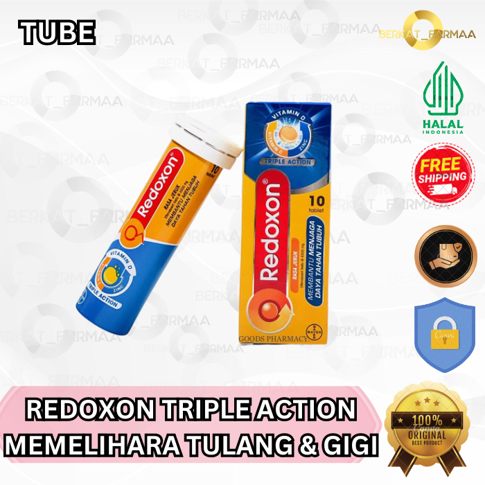 Redoxon 10/Redoxon/Redoxon Triple Action/Vitamin C Redoxon/Redoxon jeruk