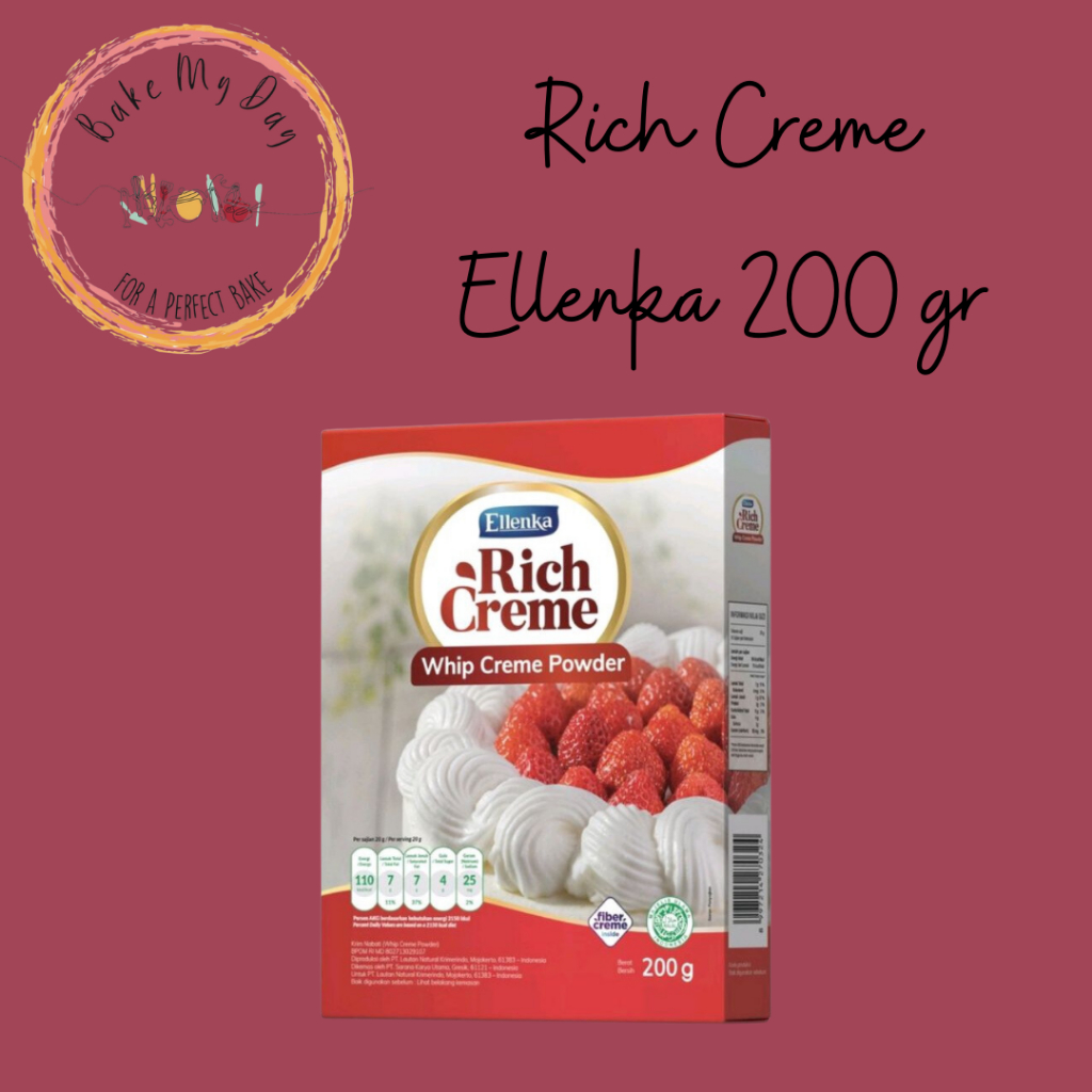 

Rich Creme Ellenka Whipping Cream 200 gr
