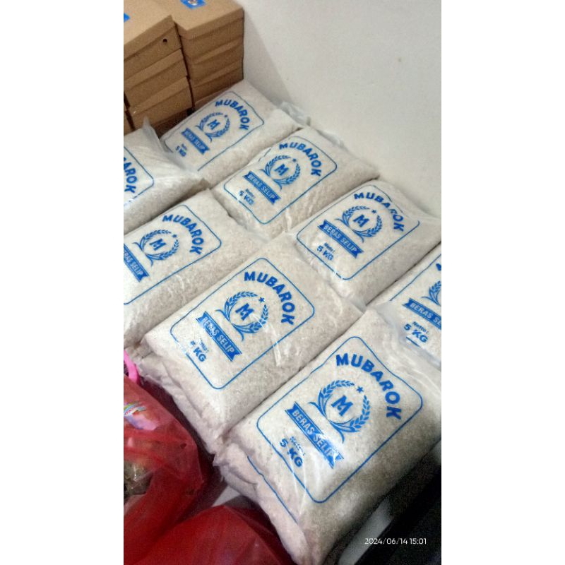 

Beras IR Selip 5kg (Mubarok Beras)