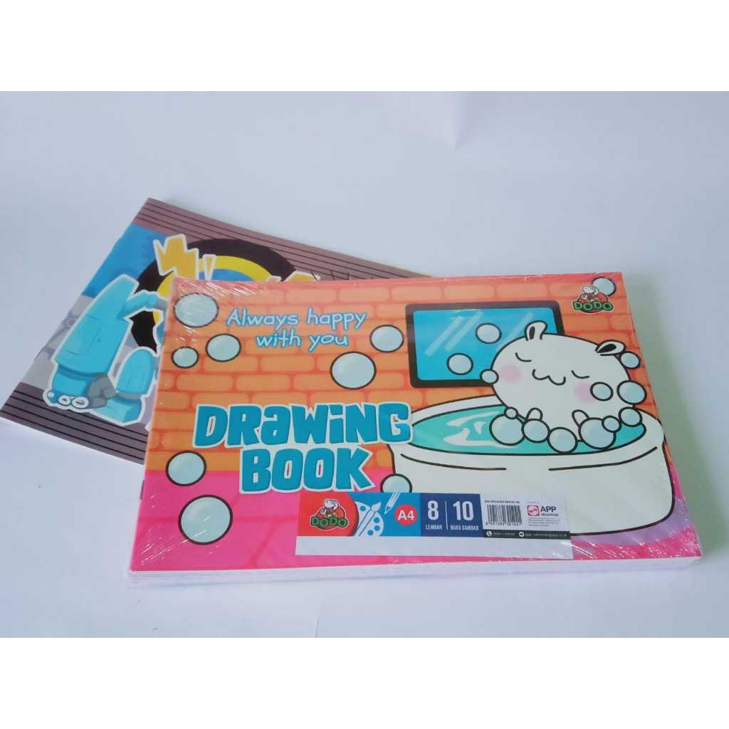 

BUKU GAMBAR ANAK UKURAN A4 ISI 5 BUKU KARAKTER KARTUN. KUALITAS KERTAS PREMIUM