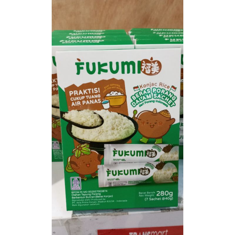 

Beras Fukumi Kemasan 280gr (7 sachet)