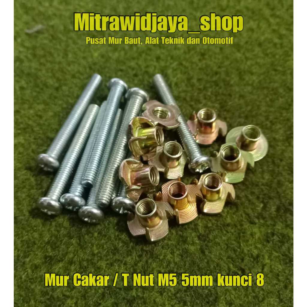 Baut speaker M5 stainless baut mur cakar 5mm baut box speaker baut speaker model obeng mur speaker m