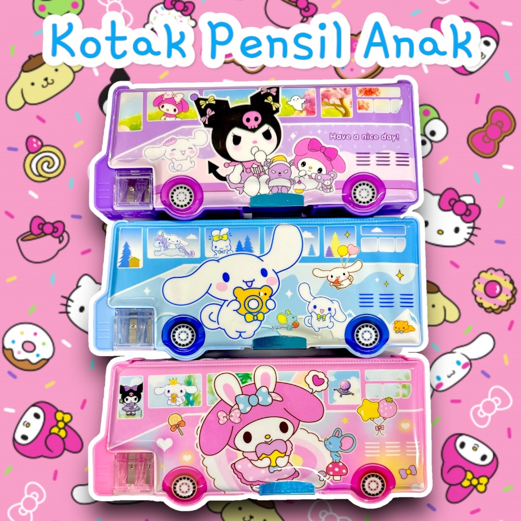 

Kotak Pensil Magnet 2 sisi gambar kotak pensil Mekanik Serutan Anak Sekolah Multifungsi Serbaguna Fullset Penggaris Gunting