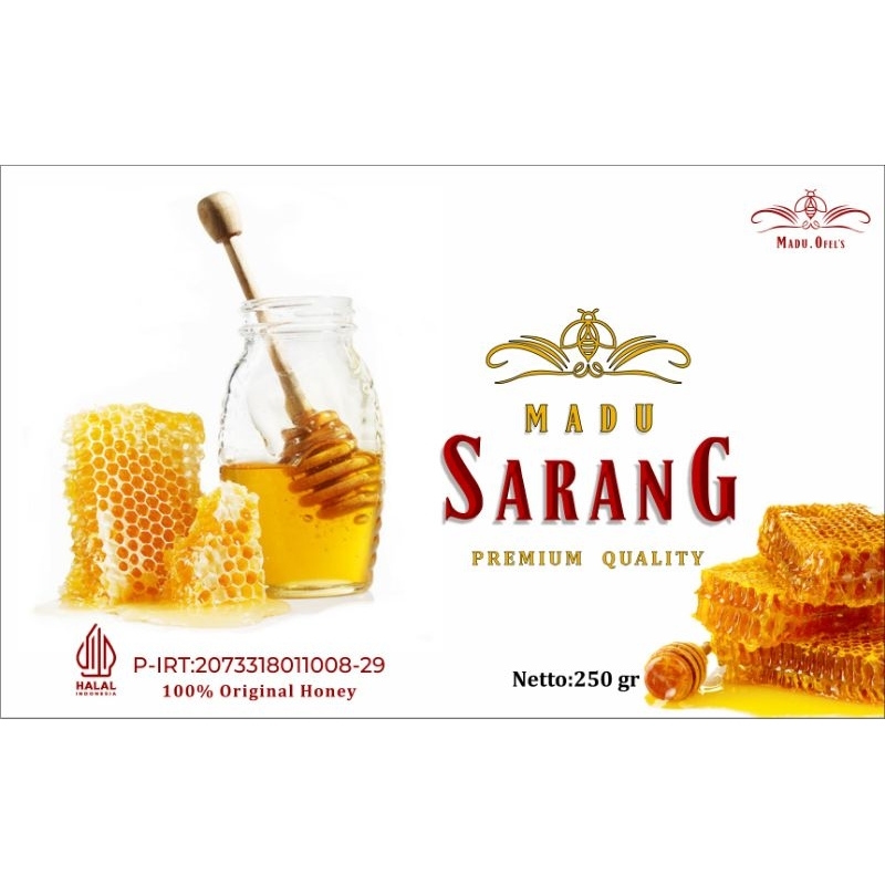 

madu sarang honey comb 250gr raw honey