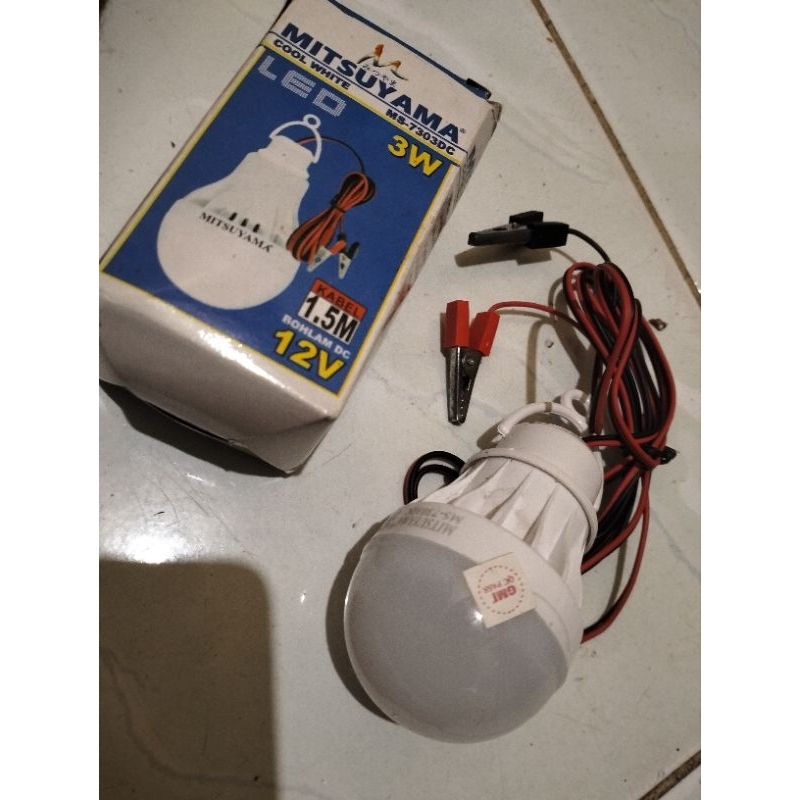 Lampu Led DC 12V 3W  Lampu DC 3Watt