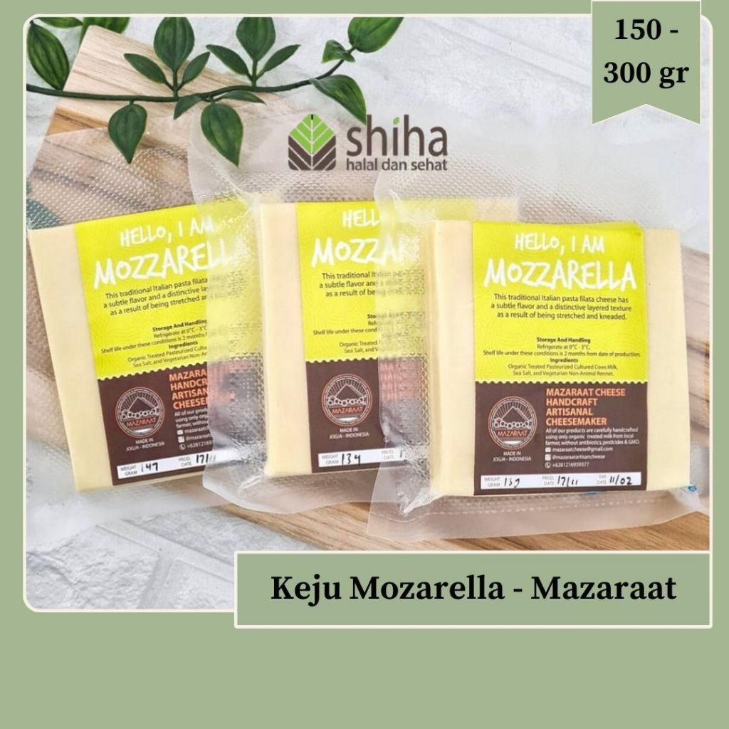 Mazaraat Mozarella Cheese Artisan Cheesemaker Grass Feed | Warung Shiha