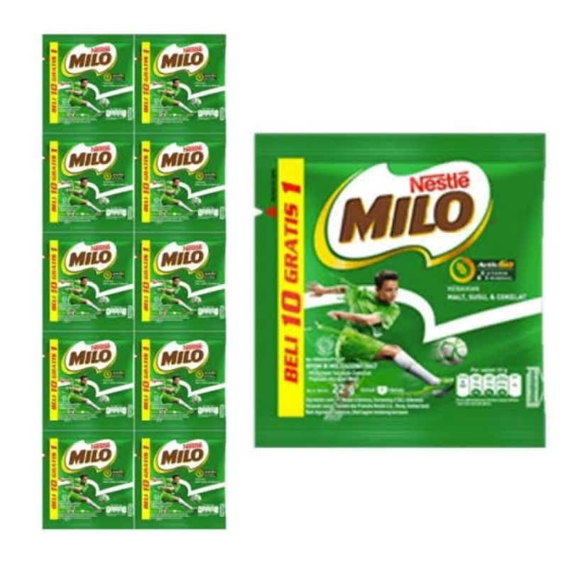 

Susu Milo Sachet / Milo Coklat 22gr (1 Renteng)